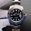 Swiss Made Rolex GMT-Master II 116710 BLNR Black/Blue Ceramic Noob A3186