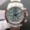 Swiss Made Rolex Daytona 116506 Brown Ceramic Bezel Deep Ice Blue Dial SS Bracelet A4130