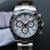 Swiss Made Rolex Daytona 116500 LN Noob White Dial SS Bracelet A7750