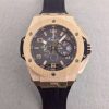 Swiss Made Hublot Big Bang Ferrari Limited Edition RG Black Dial Black Rubber Strap A7753