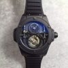 Swiss Made Hublot Big Bang 44mm Vendome Real Tourbillon Ceramic Case Black Gummy