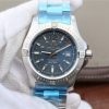 Swiss Made Breitling Colt Automatic 44mm SS GF Blue Textured Dial SS Bracelet A2824