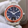 Swiss Made Omega Planet Ocean Professional Orange Bezel 45mm OMF SS Bracelet A8500