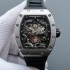 Richard Mille RM057 Dragon Phoenix SS Case Black Dragon Dial Black Rubber Strap