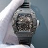 Richard Mille RM035 Rafael Nadal Forge Carbon Titanium Case KVF Skeleton Dial White Rubber Strap MIYOTA8215