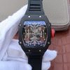 Richard Mille RM027 PVD Skeleton Dial Black Rubber Strap 6T51