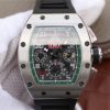 Richard Mille RM011 Green Felipe Massa Dubai Limited Edition Black Rubber Strap A7750