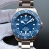 Swiss Made Tudor Blue Pelagos ZF Titanium Blue Dial Bracelet A2824