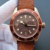 Swiss Made Tudor Heritage Black Bay Bronze ZF Aged Brown Leather Strap A2824