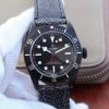 Swiss Made Tudor Heritage Black Bay Dark DLC ZF Black Bezel Distressed Leather Strap A2824