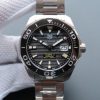 Swiss Made Tag Heuer Aquaracer Calibre 5 300M SS Black Dial/Bezel SS Bracelet A2824