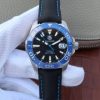 Swiss Made Tag Heuer Aquaracer Calibre 5 SS Blue Ceramic Bezel V6 Black Dial Black Nylon Strap A2824