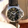 Swiss Made Panerai PAM048 XF Black Dial Black Leather Strap A7750