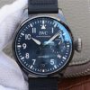 Swiss Made IWC Big Pilot Real PR IW502003 Real Ceramic BOUTIQUE RODEO DRIVE ZF V2 Calfskin Strap A51111