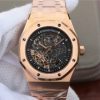 Swiss Made Audemars Piguet Royal Oak 41mm Double Balance Wheel Openworked 15407 RG JF  RG Bracelet A3132