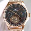 Swiss Made IWC TF Portuguese Tourbillon Moonphase RG Bracelet