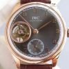 Swiss Made IWC Portuguese Tourbillon IW5463 RG Gray Dial