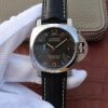 Swiss Made Panerai ZF PAM1392 Black Dial Black Leather Strap P9010