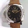 Swiss Made Panerai PAM557 Black Dial Brown Asso Strap P.3000 Super Clone