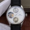 Swiss Made IWC BM Portuguese Flying Tourbillon SS White Dial 2 Sub Dials