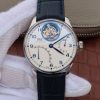 Swiss Made IWC AZ Portuguese Tourbillon IW5046 White Dial Blue Markers