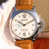 Swiss Made Panerai PAM1499 S XF White Dial Brown Asso Strap P9010