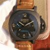 Swiss Made Panerai PAM441 Carbotech Case VSF Brown Asso Strap P.9001