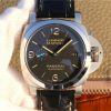 Swiss Made Panerai PAM1312 XF Black Dial Black Leather Strap P9010